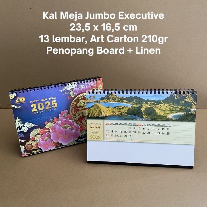 

Kal Meja Jumbo Executive 2025
