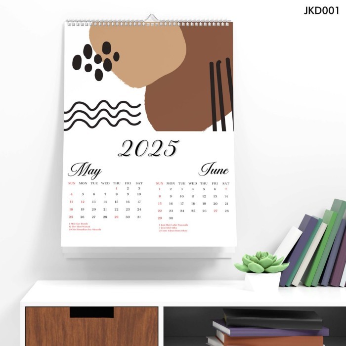 

Kalender Dinding Tahun 2025 Kalender A3 Flower Aesthetic Terbaru