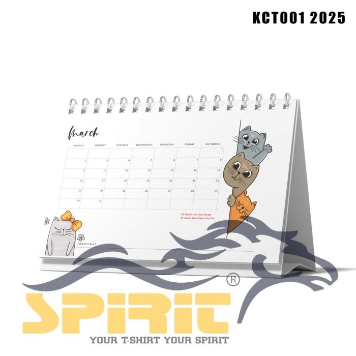 

Kalender Kucing 2025 Meja Kerja Lebih Menarik Hari Lebih Produktif