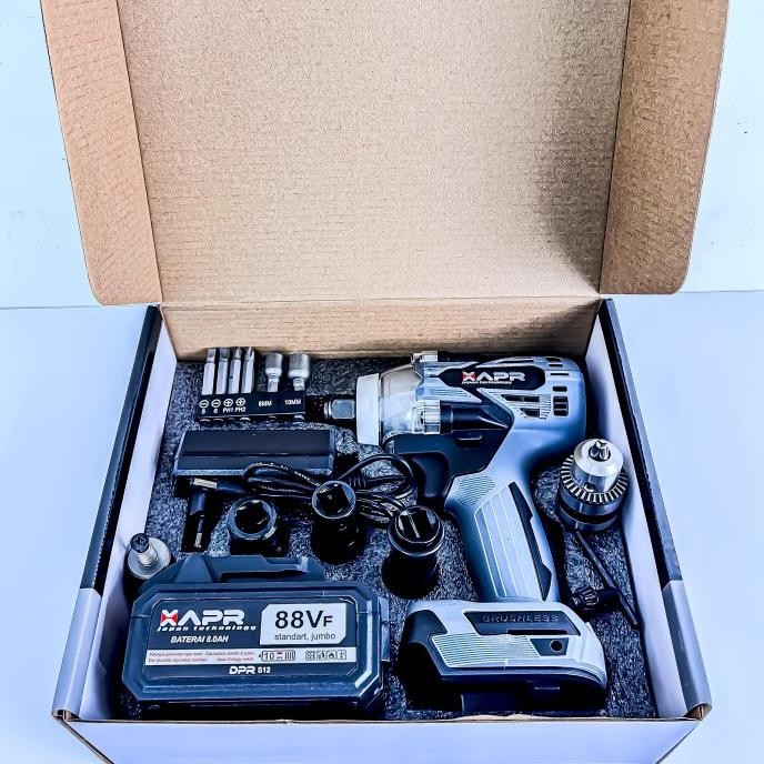 Impact Wrench 48S Apr Japan Tech Mesin Pembuka Baut Ban Mobil Motor