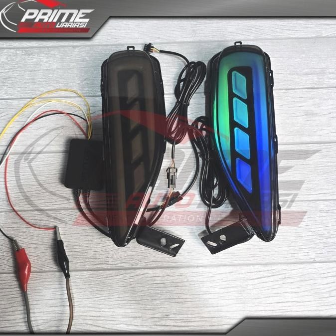 Lampu Reflektor RGB Bumper Fortuner Vrz TRD - Fortuner GR SPORT 2016 2024