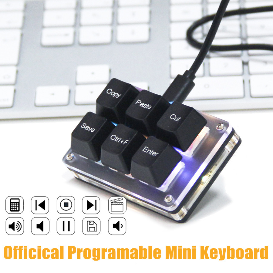 USB Programming Macro Custom Keyboard Mechanical RGB