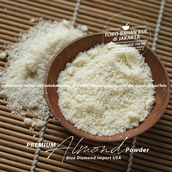 

BLUE DIAMOND - ALMOND BUBUK 500GR POWDER KACANG ALMOND BAHAN MACAROONS