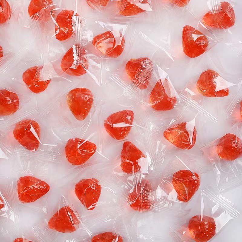 

[ HALAL ] Lianggui Jelly Kupas Strawberry Peeled Fudge Strawberry 108G X 10 Pcs