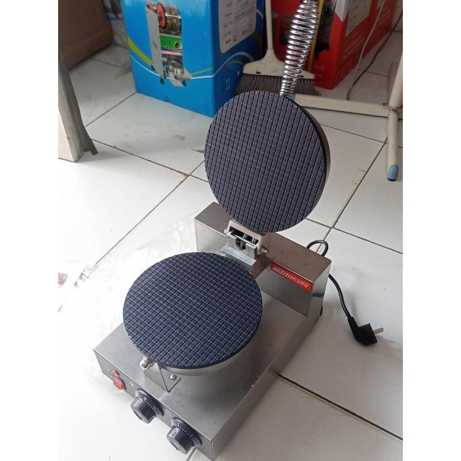 Mesin Cetak Cone Es Krim Gomesin Gm Xp 1 / Cone Waffle Maker Gomesin Distarami
