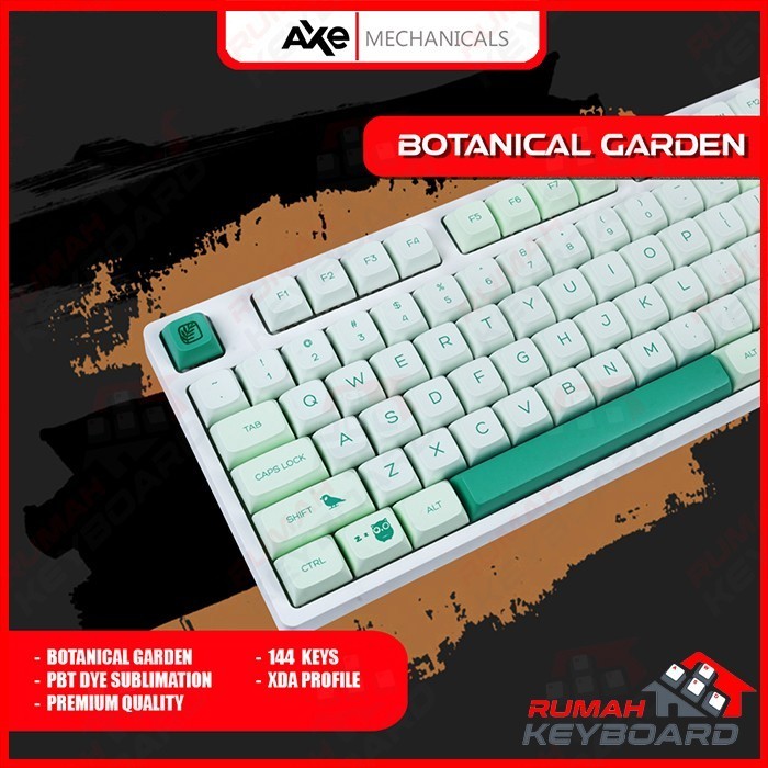 Keycap - Keycaps - Xda - Garden - Pbt - Dye Sub