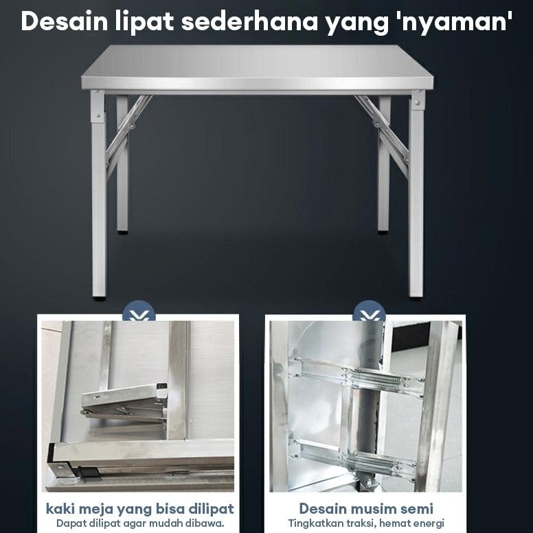 Meja Lipat Portable Meja Lipat Besi Meja Belajar Lipat Meja Lipat Jualan Meja Bar Dapur Lipat Meja L