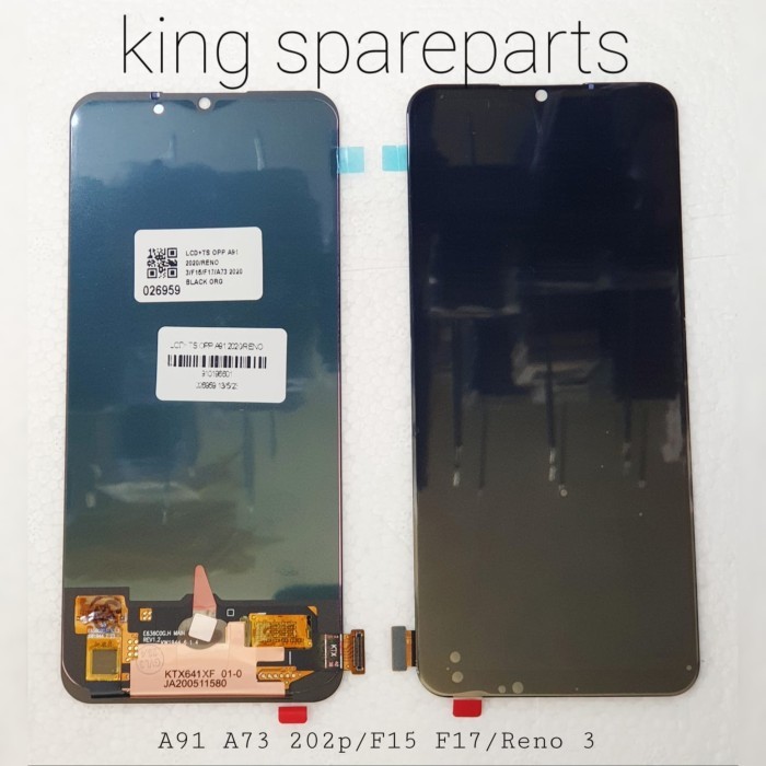 Ready LCD TOUCHSCREEN OPPO RENO 3 - OPPO A91 ORIGINAL FINGERPRINT FUNGSI