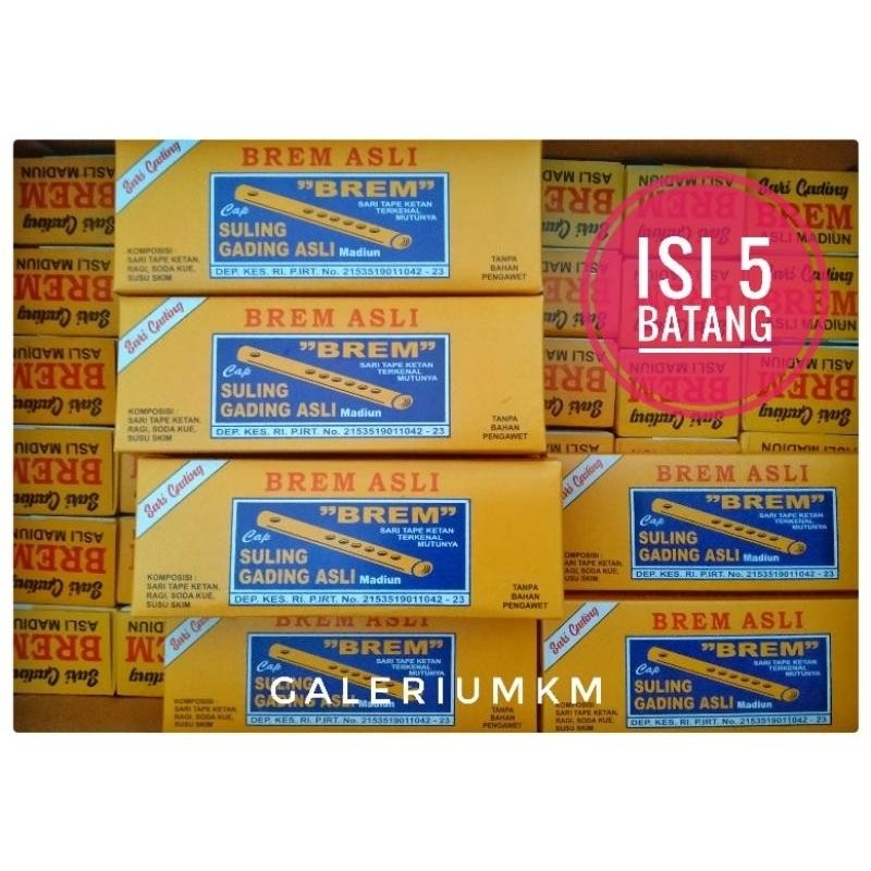 

Paket 10 Box Brem Madiun Isi 5 Rasa Original Berkualitas