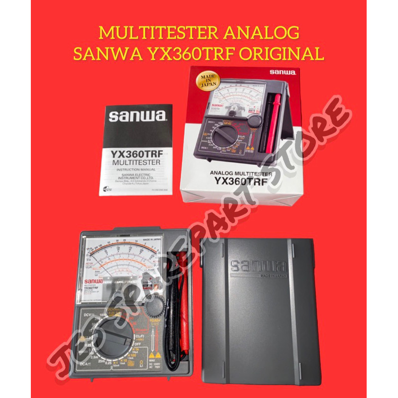 MULTITESTER ANALOG SANWA YX360TRF ORIGINAL