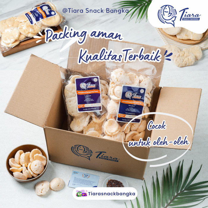 

SALE TERLARIS PAKET OVEN KERUPUK TANPA MINYAK/KERUPUK OVEN/KERUPUK OVEN CUMI TIARA SNACK BANGKA