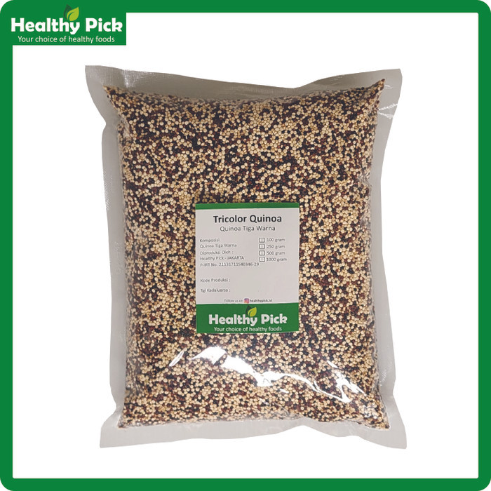

SALE TERLARIS ORGANIC TRICOLOR QUINOA 1 KG / 1000GR READYY