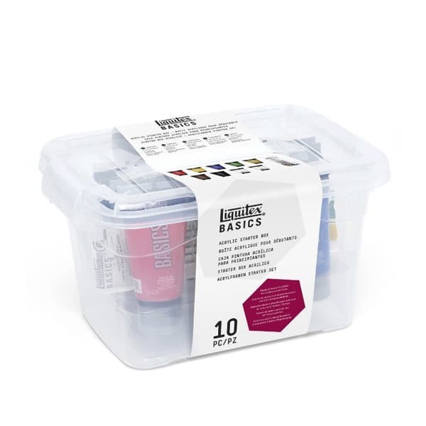 

SALE Liquitex BASICS Acrylic Paint - Starter Box Set