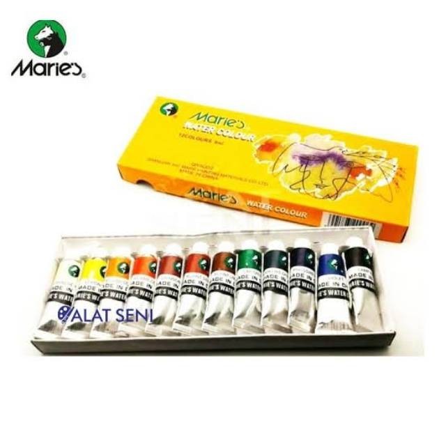 

JUAL MARIES WATER COLOUR SET TYPE 1306B 12COLOURS