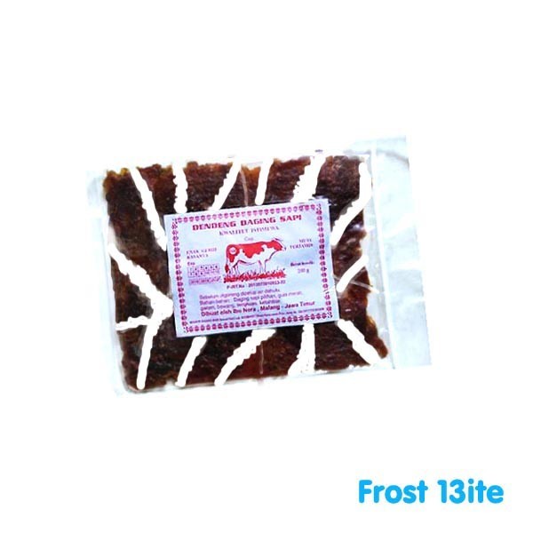 

SALE TERLARIS DENDENG DAGING SAPI CAP NR / BEEF JERKY POTONGAN BESAR 200G READYY