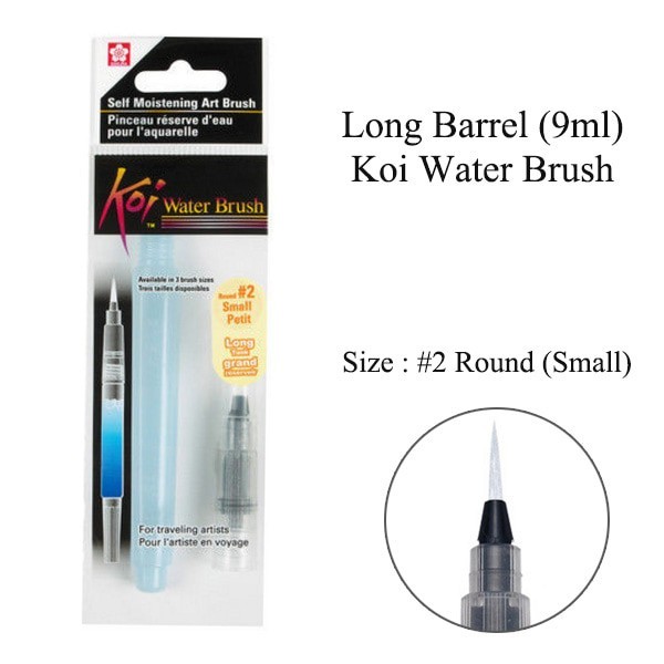 

MURAH Sakura Koi Water Brush Long Barrel - Small (Kuas Lukis)
