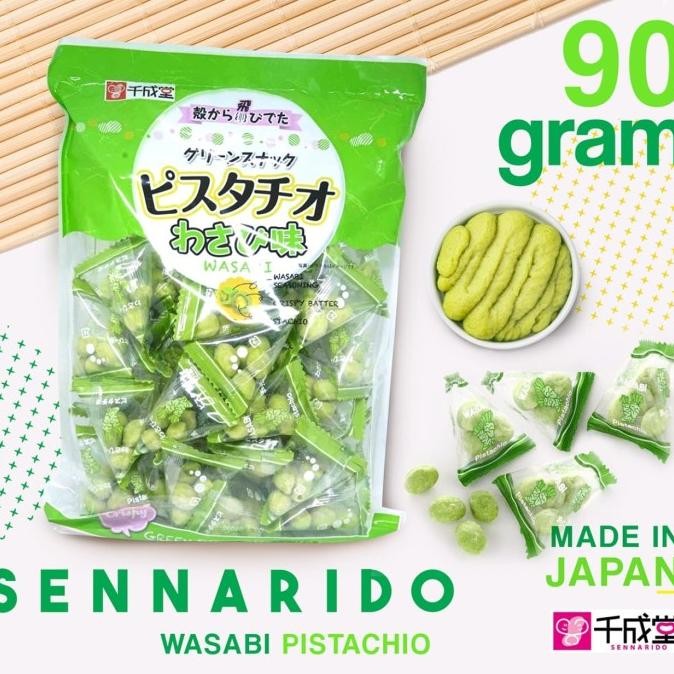 

Sennarido Pistachio Jepang 90 Gram HT