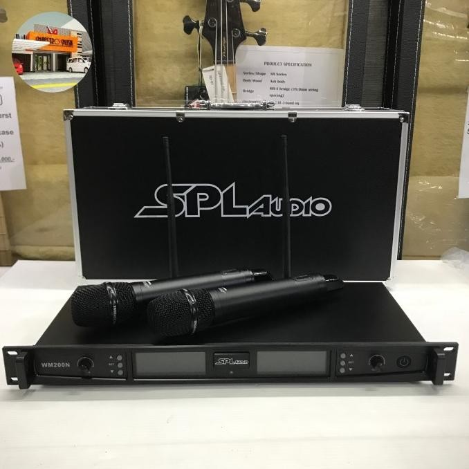 Sale Spl Audio Wm200N - Wireless Vocal Set 2 Mic - Uhf