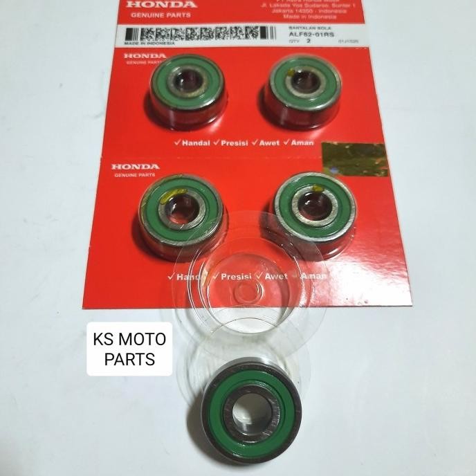 bearing laher roda 6201, 6201rs (original honda ahm) satuan siap kirim