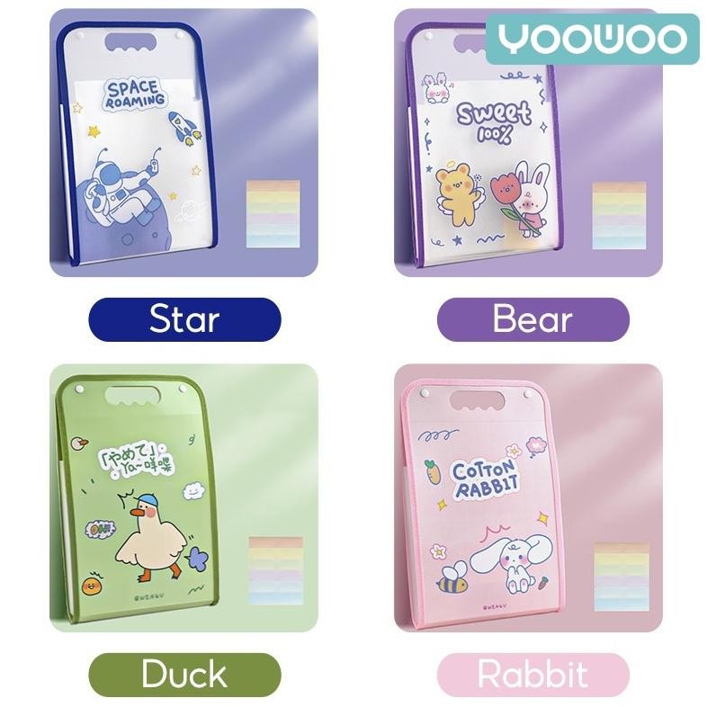 

COD YooWoo File Organizer / penyimpanan berkas / folder portable / tempat kertas ujian GA24