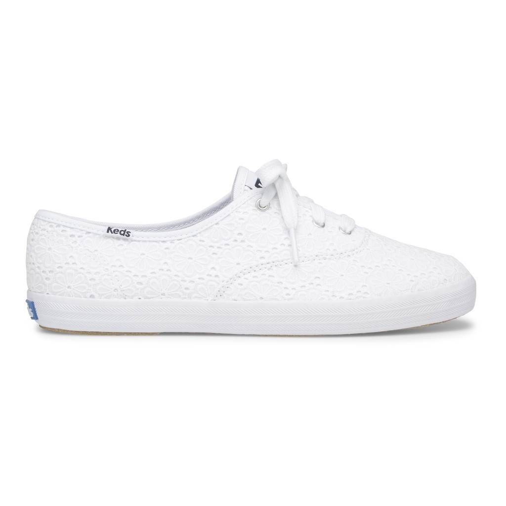 Keds Sepatu Wanita Champion Daisy Eyelet White WF62441