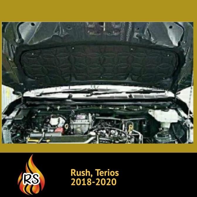 PEREDAM PANAS DAN SUARA KAP MESIN MOBIL RUSH 2018 TERMURAH