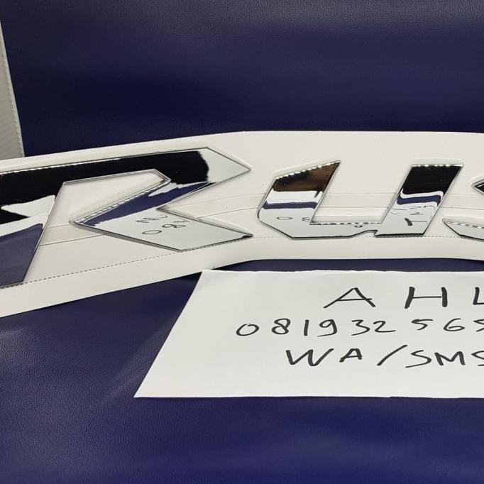ENGINE HOOD EMBLEM RUSH/ LOGO RUSH/LOGO KAP MESIN RUSH BARU