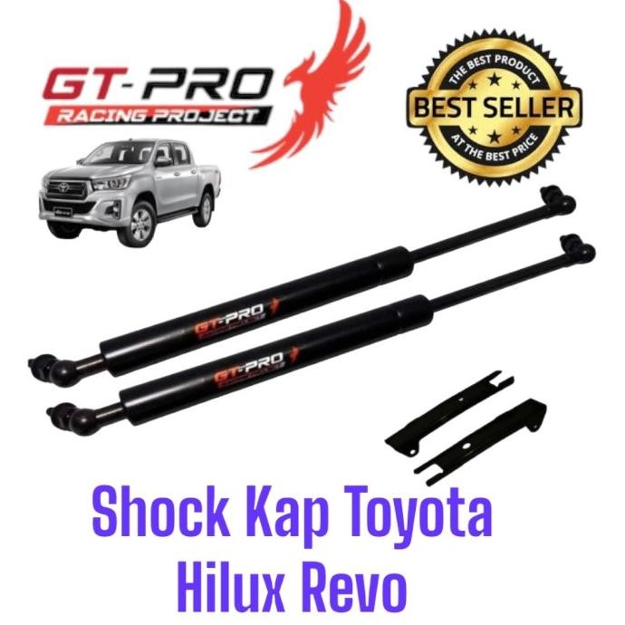 SHOCK KAP MESIN HIDROLIK HOOD DAMPER TOYOTA HILUX REVO 2018-2023 BARU