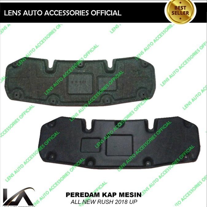 PEREDAM KAP MESIN RUSH TERIOS 2018UP - PELINDUNG PANAS MOBIL RUSH READY