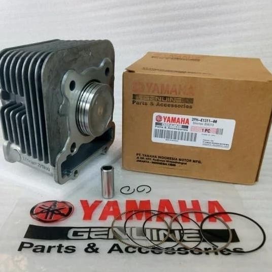 Blok mesin dan Piston Set apply Mio M3, Soul GT 125, Fino FI 125, Mio