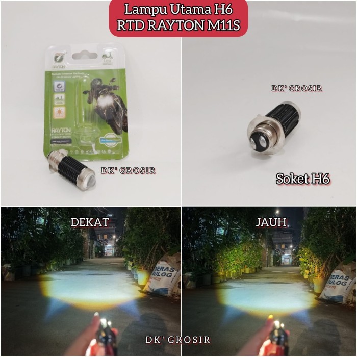 Rtd Rayton M11S - Lampu Utama H6 Led