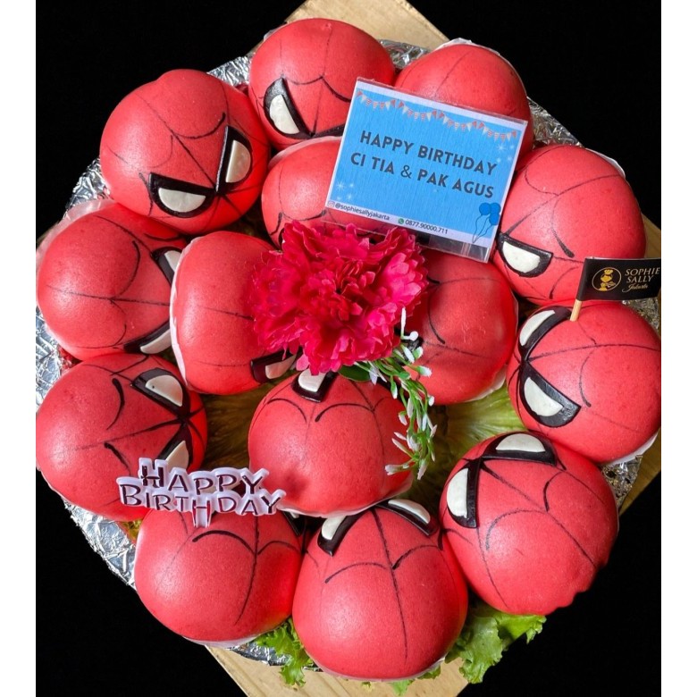 

BAKPAO TAMPAH SPIDERMAN EDITION - READY SETIAP HARI