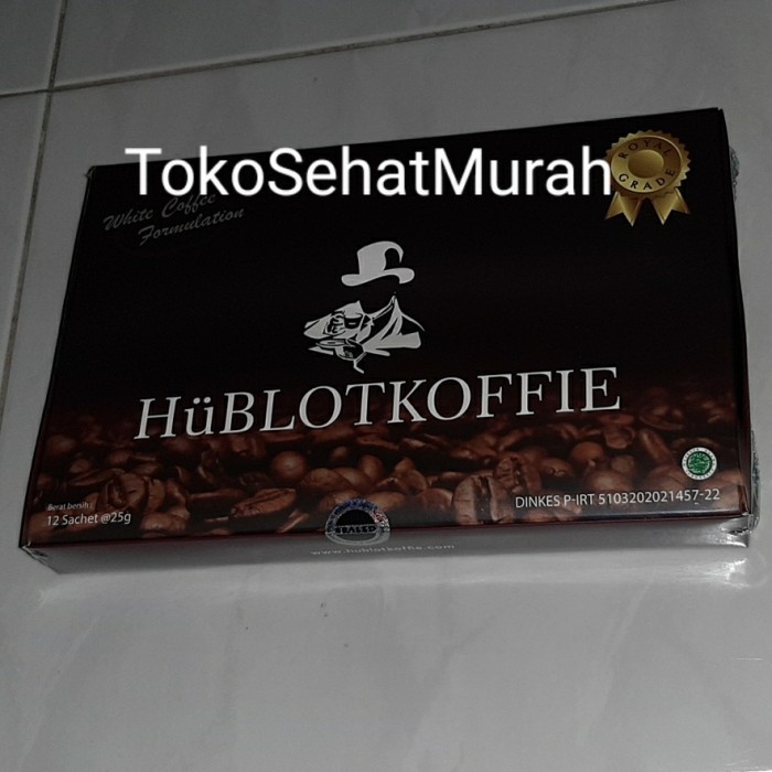 

HUBLOTKOFFIE Original Hologram - Kopi HUBLOT 4 box kecil (12 sachet)