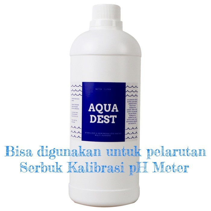 Aquadest / Air Murni (H2O) 1 Liter