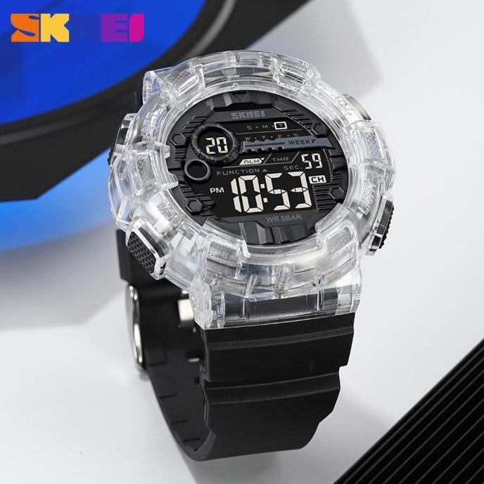 JAM TANGAN SPORT PRIA DIGITAL SKMEI 2110 LED WATER RESIST ORIGINAL