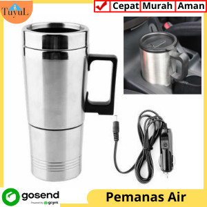 Gelas Thermos Pemanas Air Heated Car Travel Mug Elektrik Mobil Mug