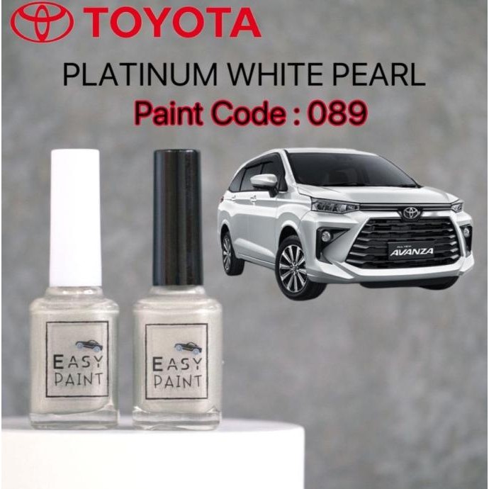 Cat Oles Platinum White Pearl 089 Toyota Avanza Xenia Putih Mutiara