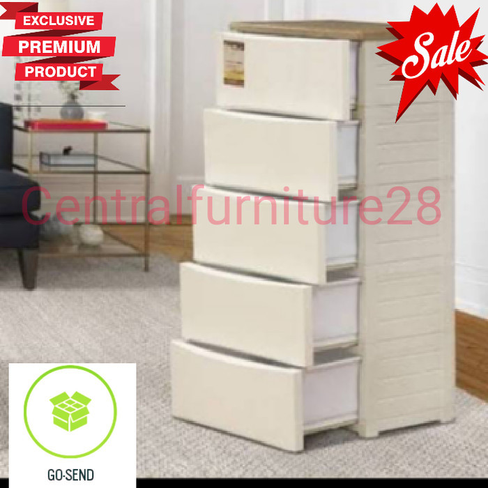 LEMARI PLASTI LACI OLYMPLAST MURAH/ODC 05