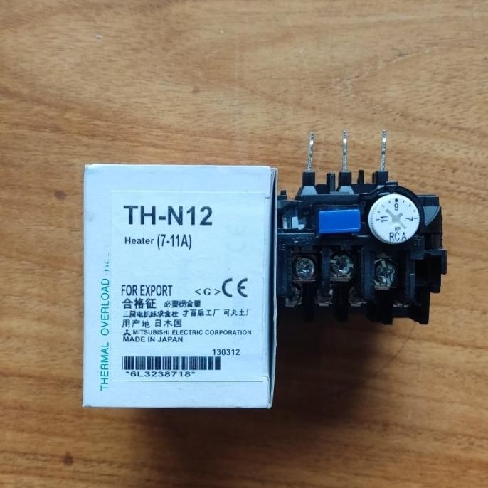 Promo Thermal Overload Relay TOR Mitsubishi THN12 TH-N12 THN 12 - 7A-11A COD