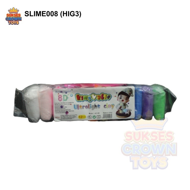 Slime Bantal Clay / Mainan Edukasi Slime Bantal / Clay Warna Warni