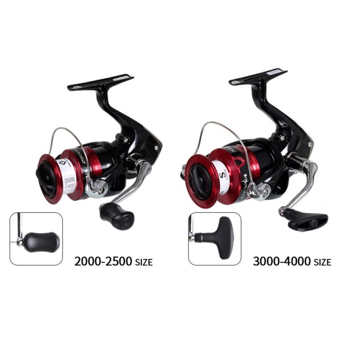 Fishing Reel Shimano Sienna Fg Kerekan Katrol Pancingan Alat Pancing