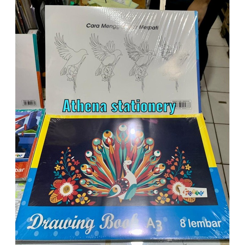

SALE TERLARIS BUKU GAMBAR A3 FORTE - 1PACK (10BUKU) READYY