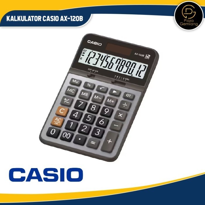 

CASIO AX-12B - CASIO AX-120B - CASIO AX-120ST KALKULATOR