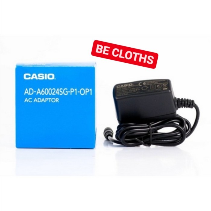 

Adaptor Kalkulator Casio - Adaptor Casio Calculator AD-A60024SG-P1-OP1