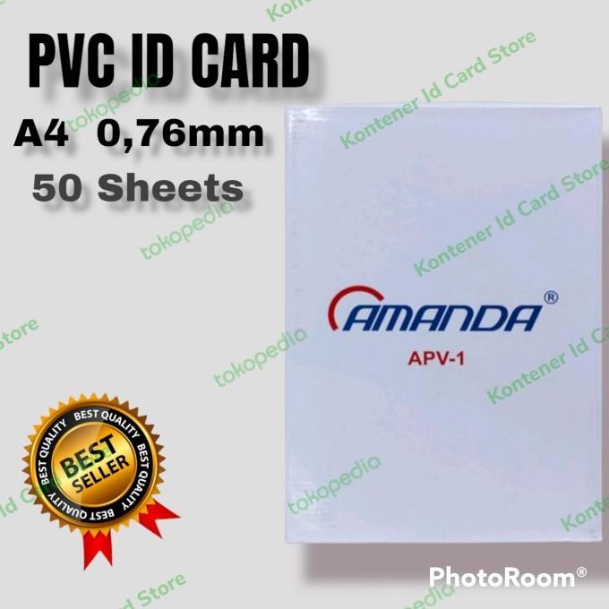 

Kertas Pvc Id Card A4 Isi 50 Original Dan Terlaris