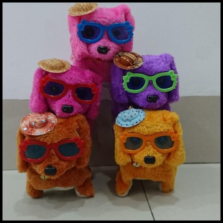 Mainan Anak Anjing Bisa Berjalan Dan Bunyi