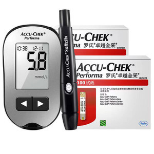 LabTestKit Accu Chek Performa Glucose Test Strips & Lancets Sets Monitor Blood Sugar Glucose meter T