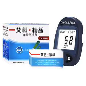 LabTestKit On Call Plus Glucometer Glucose test strips Lancets Needles blood sugar meter diabetes te