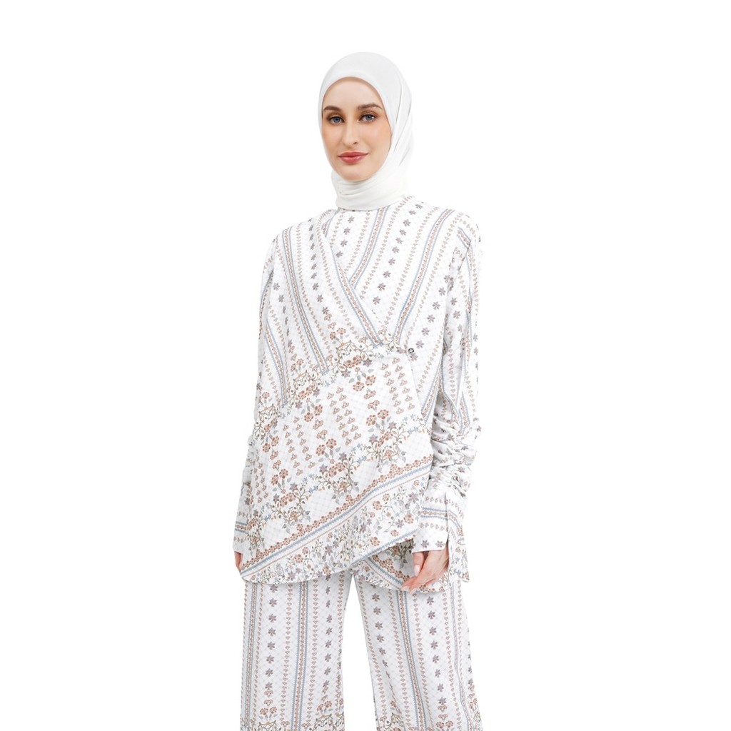 Murah Nada Puspita - Raudhah Blouse - White Non COD