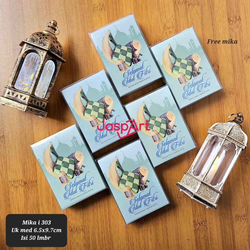 

Amplop Lebaran Hari Raya Idul Fitri 2025 Mika Isi 50 Lembar Murah Meriah Ready Stock Kartun Lucu